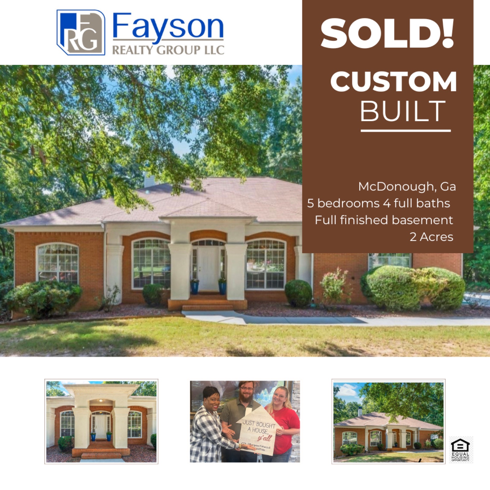 Recently sold home — Fayson Realty Group
