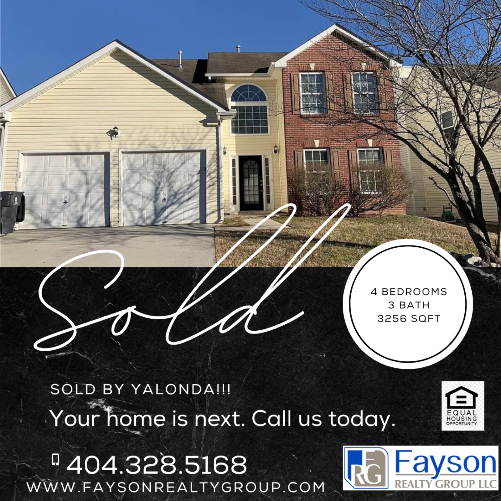 Recently sold home — Fayson Realty Group