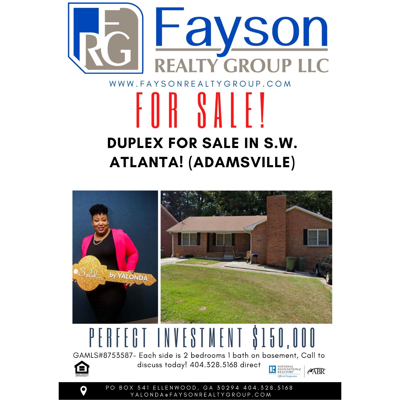 Recently sold home — Fayson Realty Group